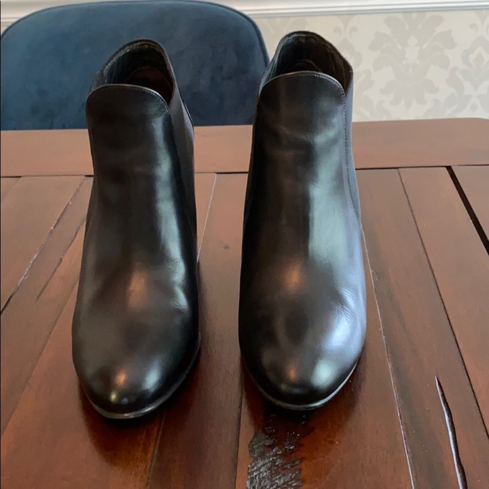 Stuart Weitzman black booties